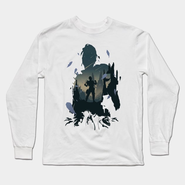 Rebel Warlord Long Sleeve T-Shirt by whydesign